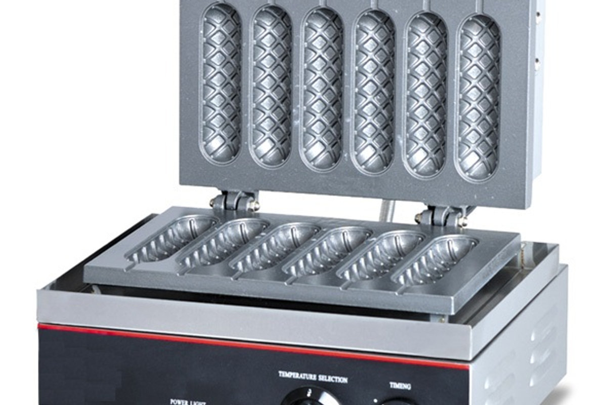 מכונת ופל בלגי על מקל להשכרה