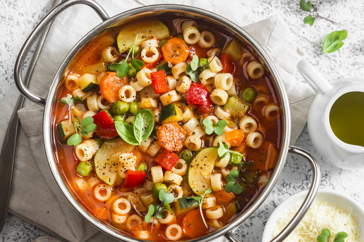 מתכון למרק מיניסטרונה