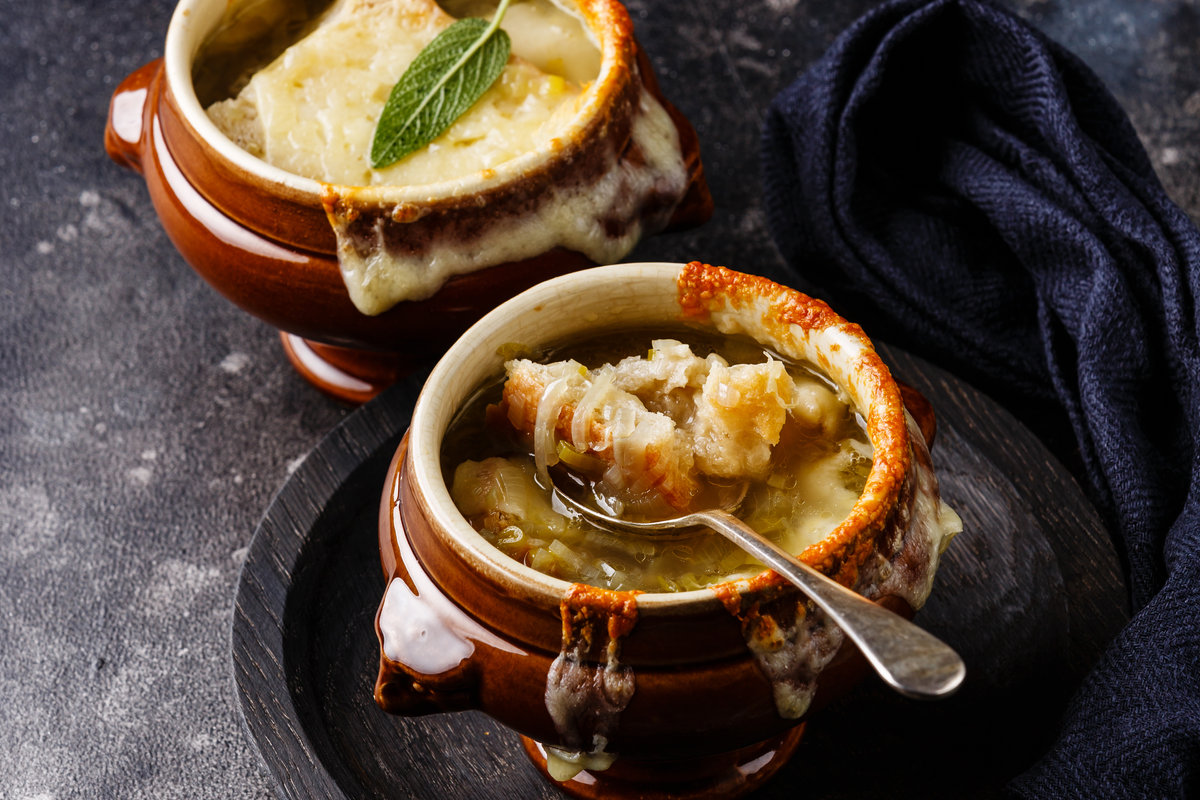 מתכון למרק בצל