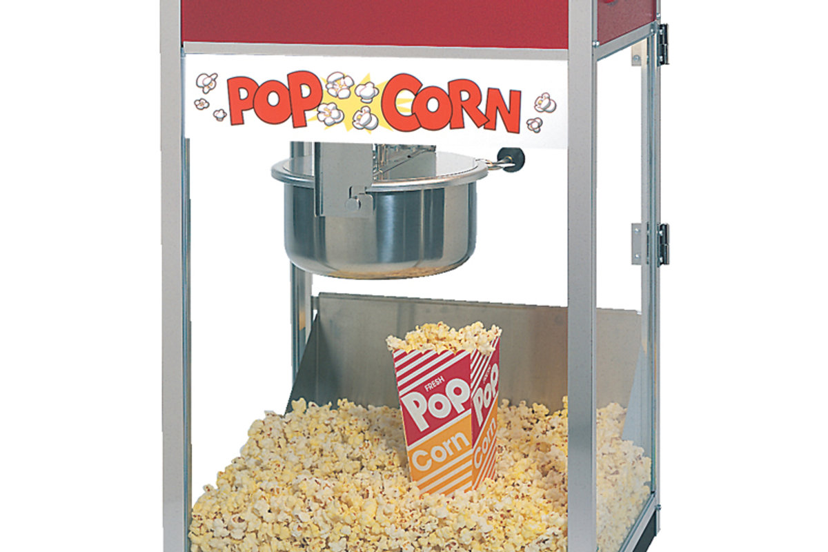 מכונת פופקורן מקצועית להשכרה