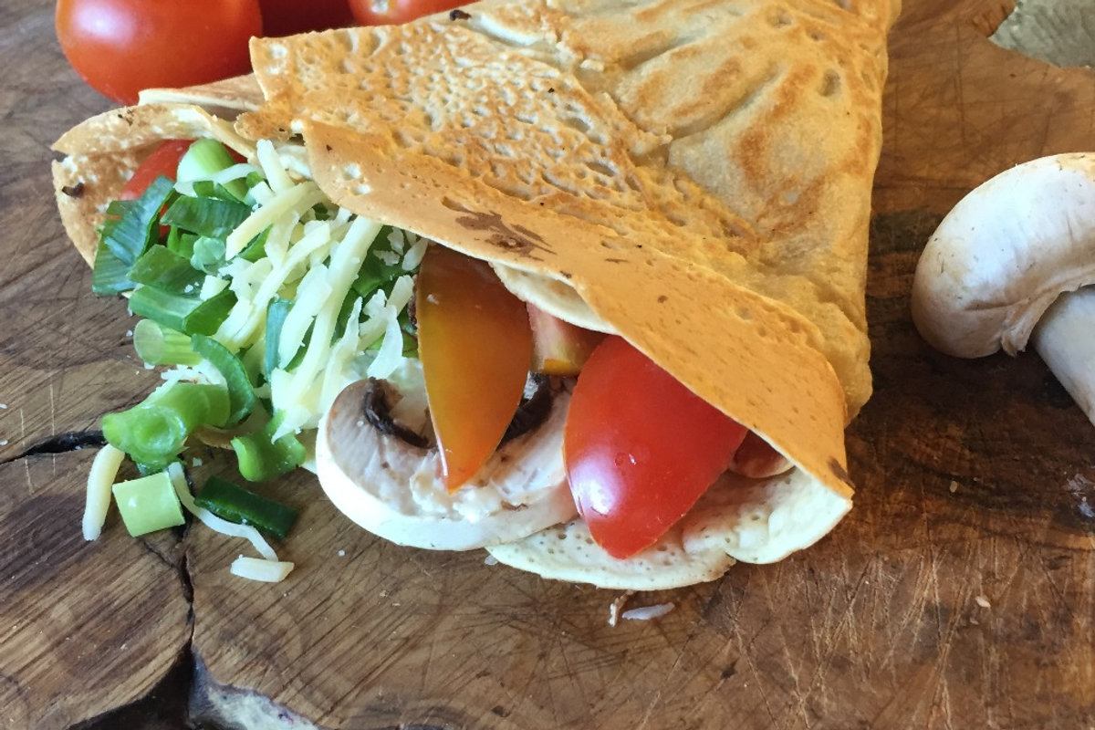 דוכן קרפ מלוח