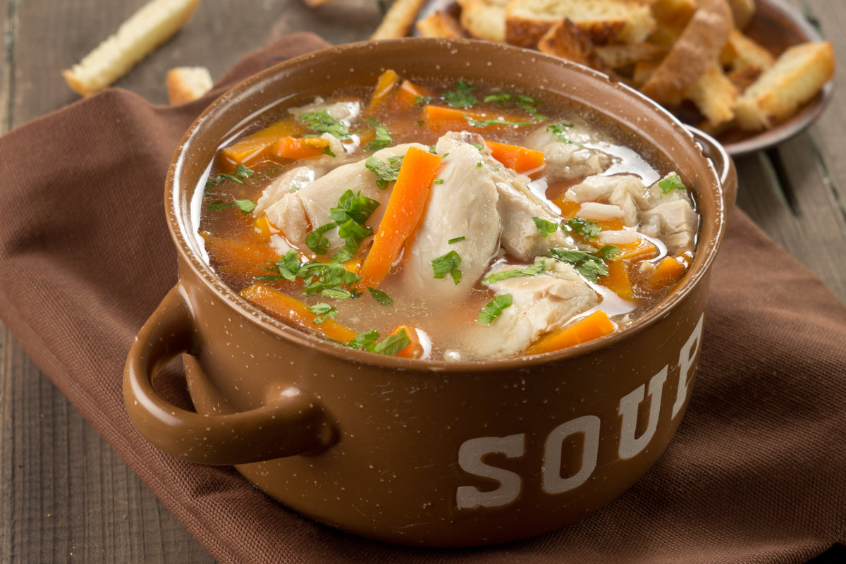 מתכון למרק עוף